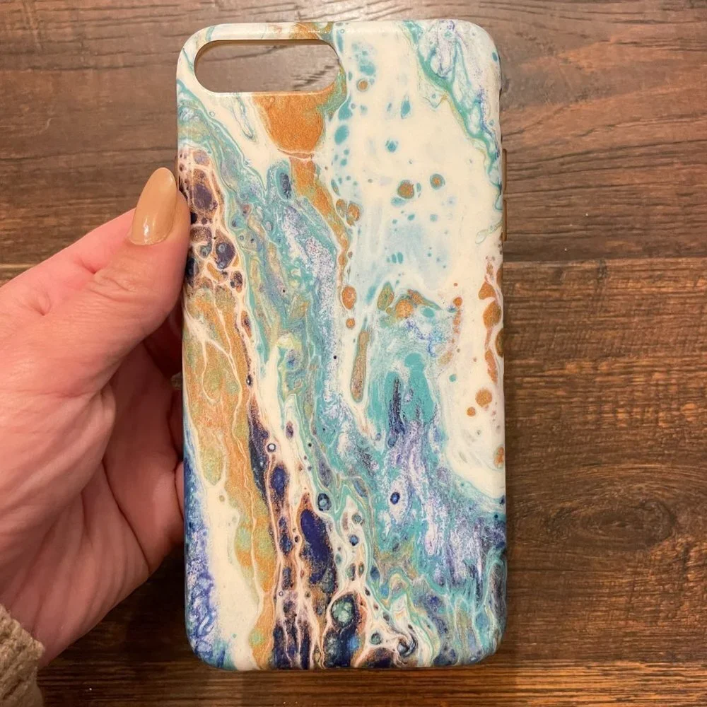 Marble Silicone iPhone 7/8 Plus Case